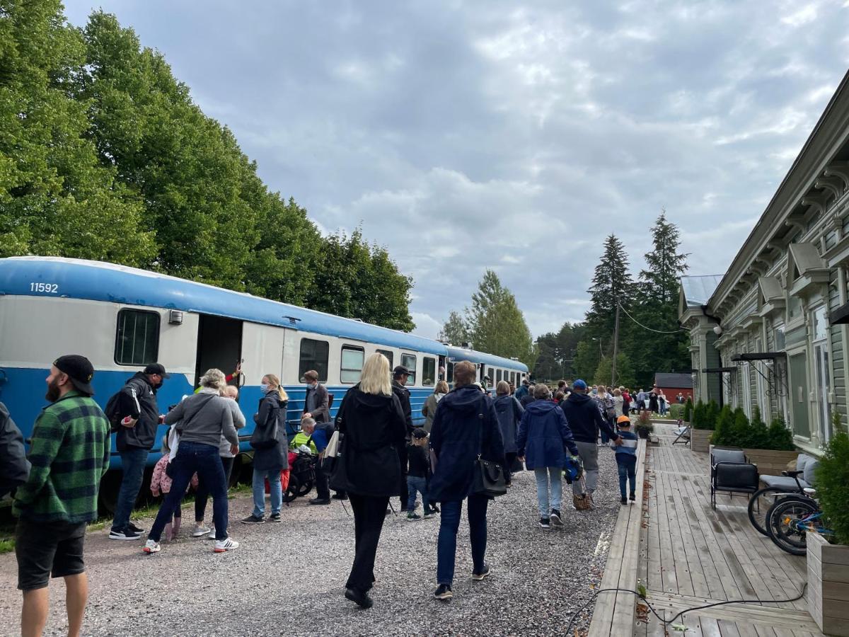 Stationmaster'S Studio Порвоо Экстерьер фото